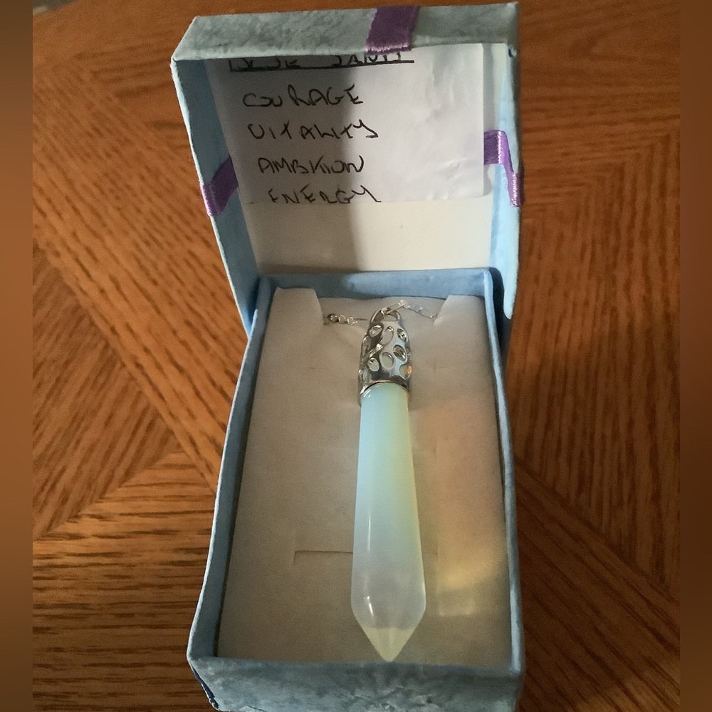 Natural Quartz Gemstone Hexagonal Pointed Reiki C… - image 3